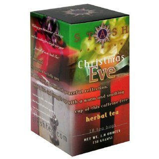 Stash Premium Christmas Eve Herbal Tea, Tea Bags, 18 Count Boxes (Pack of 6) : Herbal Remedy Teas : Grocery & Gourmet Food