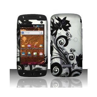 Black Swirl Hard Cover Case for Samsung T Mobile Sidekick 4G SGH T839: Cell Phones & Accessories