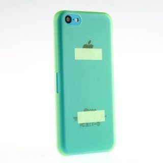 [Aftermarket Product] Green Ultra Thin Matte Soft Protective Case Cover Shell For iPhone 5C: Cell Phones & Accessories