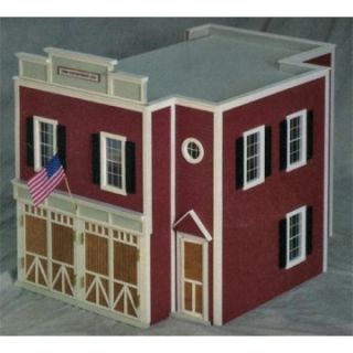 Real Good Toys Firehouse Kit   1 Inch Scale   Collector Dollhouse Kits