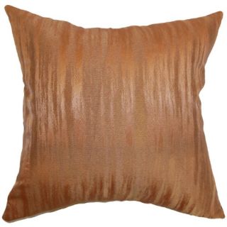 The Pillow Collection Latrobe Plain Pillow   Copper   Decorative Pillows