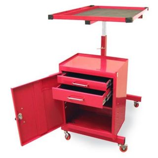 Excel Adjustable Deck Locking Tool Cart   Tool Chests & Cabinets