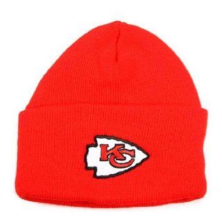 Kansas City Chiefs Classic Cuffed Knit Hat (Red) : Baseball Caps : Sports & Outdoors