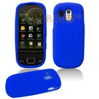 SamSUNG CALIBER R850 BLUE SKIN CASE: Cell Phones & Accessories