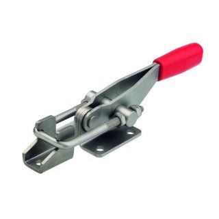 JW Winco Series GN 851 NI Stainless Steel Horizontal Latch Type Toggle Clamp, Metric Size, Clamp Size 160, 1600 Newton Holding Capacity: Industrial & Scientific