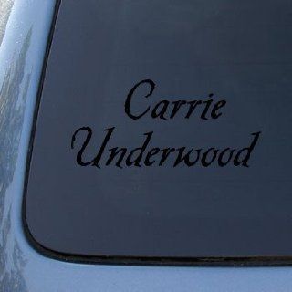 CARRIE UNDERWOOD   Vinyl Car Decal Sticker #1692  Vinyl Color: Black: Automotive