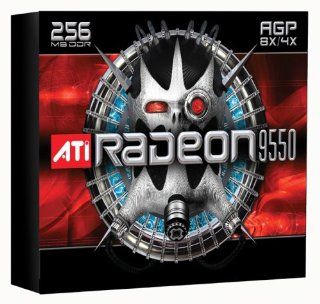 ATI 100 437105 Radeon 9550 256MB 128 bit DDR AGP Video Card: Electronics