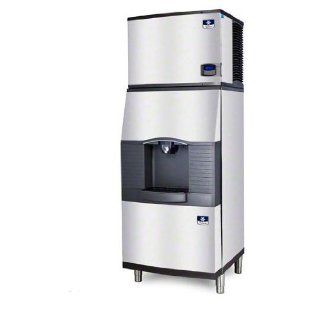 Manitowoc ID 0503W SPA 310 550 Lb Water Cooled Full Cube Ice Machine w/ SPA 310 Hotel Dispenser: Industrial & Scientific