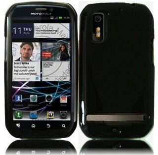 For Motorola Photon 4G MB855 TPU GEL SKIN CASE COVER Charming Black + with Free Gift Aplus Pouch Cell Phones & Accessories