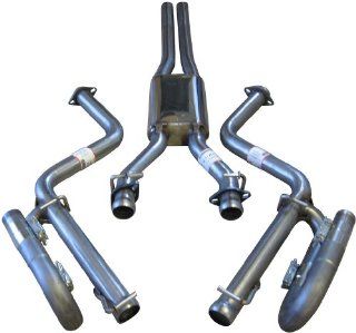 Solo Performance Cat Back Exhaust Kit for Dodge Challenger RT Automatic Transmission Reusing the Factory Tips: Automotive