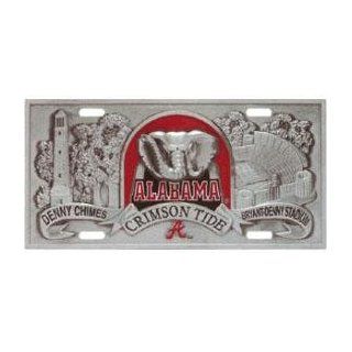 Alabama Crimson Tide License Plate 3D : Sports Related Collectibles : Sports & Outdoors