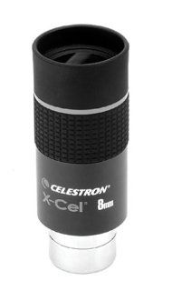 Celestron X CEL Series 1 1/4" 8mm Eyepiece : Telescope Eyepieces : Camera & Photo