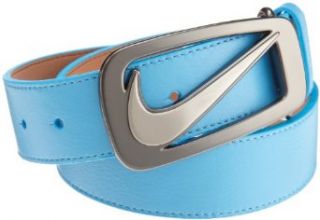 Nike Men's Signature Swoosh Cutout II Belt,Blue,30: Clothing