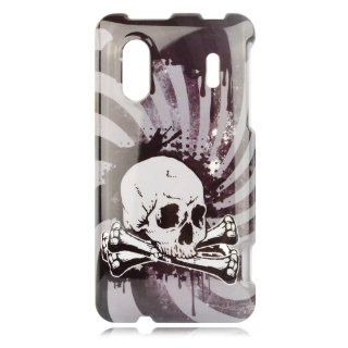 Talon Cell Phone Case Cover Skin for HTC Evo Design 4G (Skull & Bones)   Sprint,US Cellular: Cell Phones & Accessories
