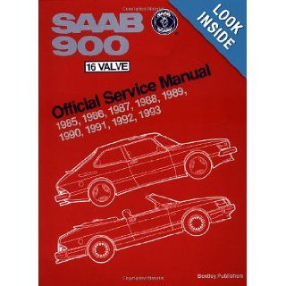 Saab 900 16 Valve Service Manual: 1985 1993/Including All Turbo Spg, and All Convertible (Saab Part No. P/N 02 16 861): Bentley Publishers: 9780837603131: Books