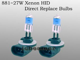 881, 862, 886, 894, 896, 898 27W pair Fog Xenon HID White light Bulb: Automotive