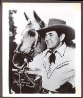 Western actor Johnnie Mack Brown fan club snapshot 50s: Entertainment Collectibles