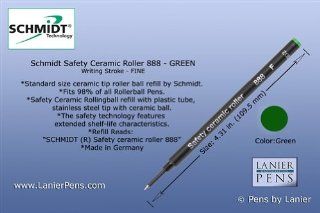Schmidt 888 Green Fine Rollerball Refill : Pen Refills : Office Products