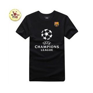 2013 summer new Champions League football La Liga Barcelona Arsenal Juventus short sleeved t shirt: Cell Phones & Accessories