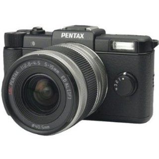 Pentax Q Black Kit w/ 02 Standard Zoom Lens : Compact System Digital Cameras : Camera & Photo