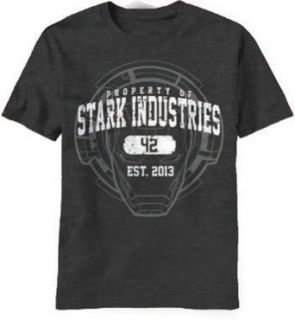 Marvel Men's Iron Man 3 Property Of Stark Industries T shirt: Clothing