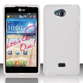 LG Spirit 4G MS870 Case Clear Ultra Flex Tight TPU Gel Cover Protector (Metro Pcs) with Free Car Charger + Gift Box By Tech Accessories: Cell Phones & Accessories