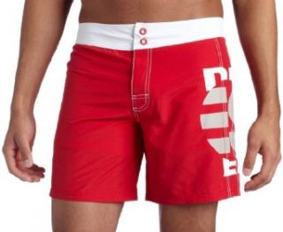 Diesel Men's Blans Medium Boxer, Red, Small at  Mens Clothing store: Fashion Swim Trunks