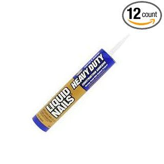 Liquid Nails LNP 901 Heavy Duty Construction Adhesive, 28 oz Cartridge (Pack of 12): Industrial Adhesives: Industrial & Scientific