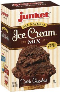 Junket Chocolate Ice Cream Mix, Box, 4 Oz(Pack of 6): Health & Personal Care