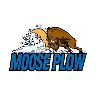 Moose Moose Plow Decal   Mini M90 901: Automotive