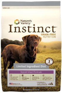 Instinct Grain Free Limited Ingredient Diet Rabbit Meal Dry Dog Food, 25.3 lb bag : Dry Pet Food : Pet Supplies