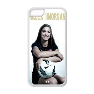 Back Hard Plastic Case American Soccer Player Alex Morgan Printed Case Cover for iphone 5C DPC 10415 (2): Cell Phones & Accessories