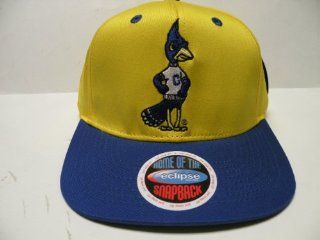 NCAA Creighton University Bluejays Yellow 2 Tone Snapback Cap  Sports Fan Baseball Caps  Sports & Outdoors