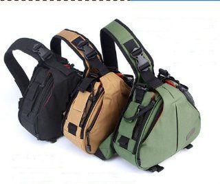 Fashion Waterproof Shockproof Camera Bag Case for Nikon D800 D700 D7000 Army Green : Camera & Photo
