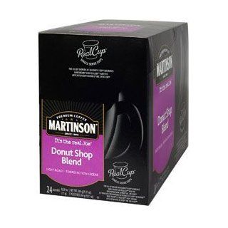 Martinson Coffee Capsules Donut Shop Blend for Keurig K Cup 24 Count : Coffee Brewing Machine Cups : Grocery & Gourmet Food