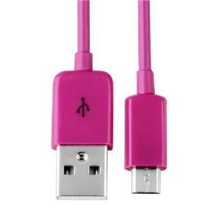 CommonByte Universal Micro USB Cable 6FT Hot Pink Computers & Accessories