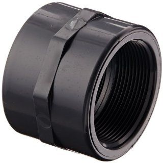 Spears 899 BR Series PVC Pipe Fitting, Union with EPDM O Ring, Schedule 80, 1" Socket x Brass NPT Female: Industrial Pipe Fittings: Industrial & Scientific