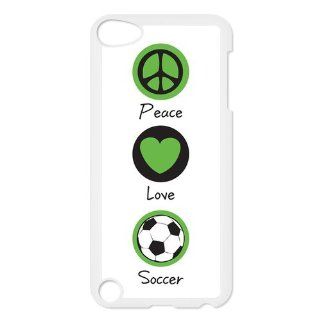 Custom Peace Case For Ipod Touch 5 5th Generation PIP5 899: Cell Phones & Accessories