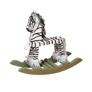 Teamson Rocking Horse   Zebra: Toys & Games