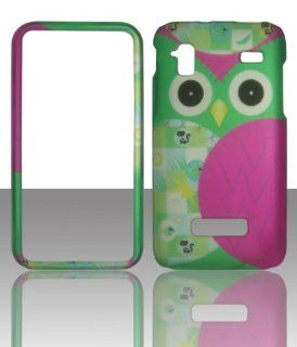 2D Night Bird Samsung Captivate Glide i927 AT&T Case Cover Hard Case Snap on Rubberized Touch Case Cover Faceplates: Cell Phones & Accessories