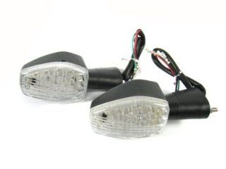 Moto 777 Black Turn Signal Lights Indicators LED (Set of 2) for Honda CBR600RR CBR 929 954: Automotive
