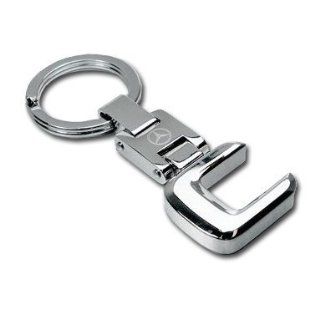 Mercedes Benz 3D C Class Keychain Key chain Fob Polished   Free Gift Box: Automotive
