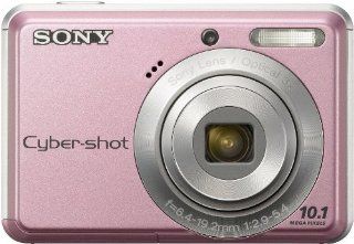 Sony Cyber shot DSC S930 10 MP Digital Camera with 3x Optical Zoom, 2.4" LCD, Image Stabilization, Face Detection (Pink). : Point And Shoot Digital Cameras : Camera & Photo