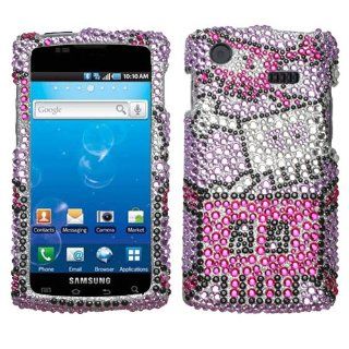 SAMSUNG i897 (Captivate) Robot Diamante Protector Cover Case: Cell Phones & Accessories