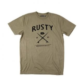 RUSTY Crosstown Mens T Shirt at  Mens Clothing store