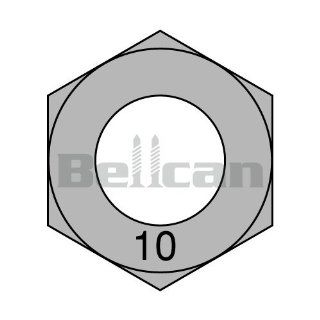 Bellcan BC M10D934 10P Din 934 Metric Class 10 Hex Nuts Plain M10 1.50 (Box of 1000): Industrial & Scientific