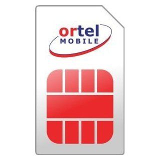 Ortel SIM Card (France)   Incl EUR 7,50 Call Credit   French Number   Mobile SIM Card   International Sim Card   Pay As You: Cell Phones & Accessories