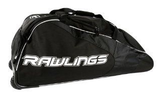 Rawlings Workhorse Equipment Bag (Black) : Baseball Equipment Bags : Sports & Outdoors