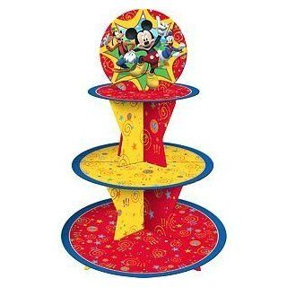 Toy / Game Disney Mickey Mouse Fun and Friends Birthday Theme Cupcake Stand Kids' Party Supplies Accessory: Toys & Games