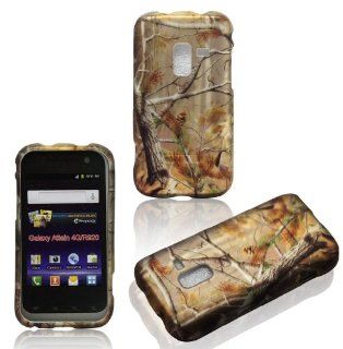 2D Camo Tree Samsung Galaxy Attain 4G R920 MetroPCS Case Cover Hard Phone Case Snap on Cover Rubberized Touch Faceplates Cell Phones & Accessories